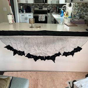 Bat halloween banner